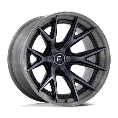 Catalyst - 20in, Fusion Forged, Gloss Black Brushed Dark Tint, 20X9, 6X5.5, 20mm, 194933350568, SAE J2530 JWL VIA, 194933350568