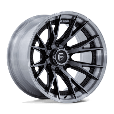 Catalyst - 22in, Fusion Forged, Gloss Black Brushed Dark Tint, 22X10, 8X180, -18mm, 194933351114, SAE J2530 JWL VIA, 194933351114