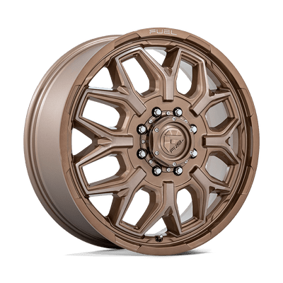 Flux Dually - 22in, Cast Aluminum, Platinum Bronze, 22X8.25, 8X200, 104mm, 194933370269, SAE J2530 JWL VIA, 194933370269