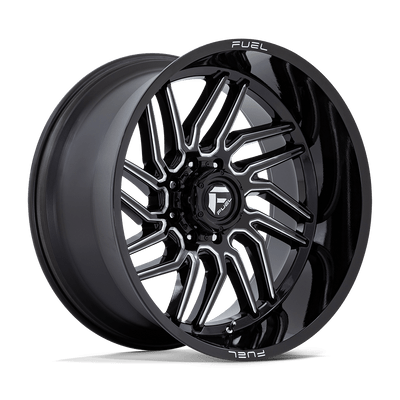 Hurricane - 24in, Cast Aluminum, Gloss Black Milled, 24X12, 8X170, -44mm, 194933297184,, 194933297184