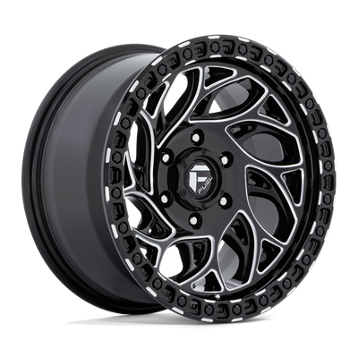 Runner Or - 15in, Cast Aluminum, Gloss Black Milled, 15X10, 5X5.5, -43mm, 194933216932,, 194933216932