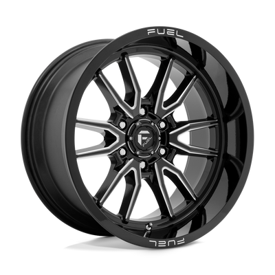 Clash - 20in, Cast Aluminum, Gloss Black Milled, 20X10, 6X135, -18mm, 194933111398,, 194933111398