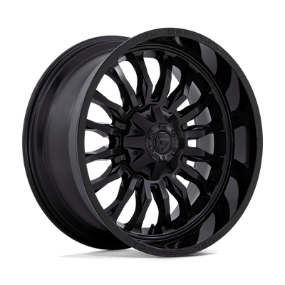 Arc - 22in, Cast Aluminum, Matte Black W/ Gloss Black Lip, 22X10, 6X135/5.5, -18mm, 194933211685, SAEJ2530, 194933211685