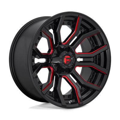 Rage - 20in, Cast Aluminum, Gloss Black Red Tinted Clear, 20X10, 6X135/5.5, -18mm, 885463922652,, 885463922652