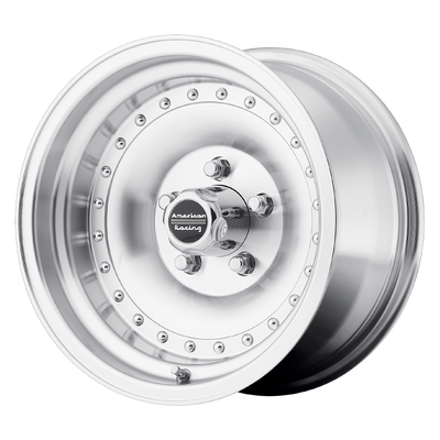 Outlaw I - 15in, Cast Aluminum, Machined W/ Clear Coat, 15X8, 6X5.5, -19mm, 761138033802, SAE, 761138033802