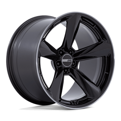 TTF - 20in, Flow Formed Aluminum, Gloss Black W/ Ddt Lip, 20X9.5, 5X115, 15mm, 194933305223,, 194933305223
