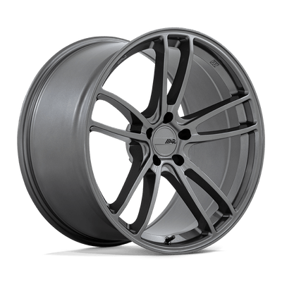 Mach Five - 19in, Flow Formed Aluminum, Graphite, 19X11.5, 5X4.5, 56mm, 194933212125, SAEJ2530, 194933212125