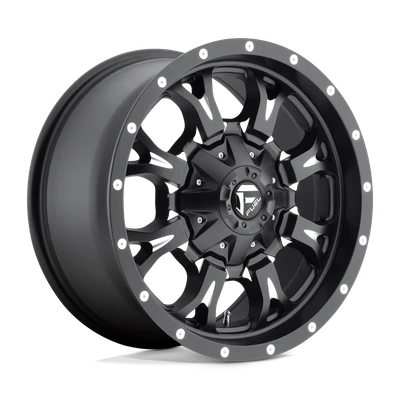 Krank - 18in, Cast Aluminum, Matte Black Milled, 18X9, 5X5.5/150, 20mm, 885463836188,, 885463836188