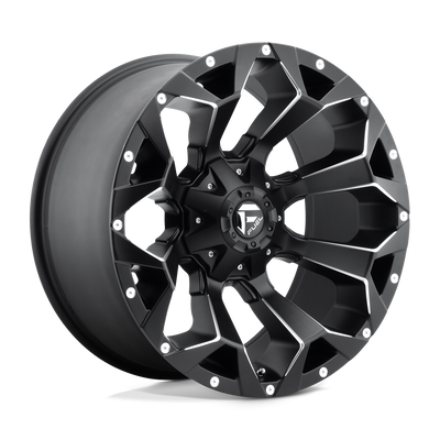 Assault - 20in, Cast Aluminum, Matte Black Milled, 20X9, 5X4.5/5.0, 1mm, 885463842981,, 885463842981