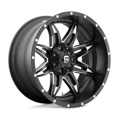 Lethal - 20in, Cast Aluminum, Matte Black Milled, 20X9, 8X180, 1mm, 885463847436,, 885463847436