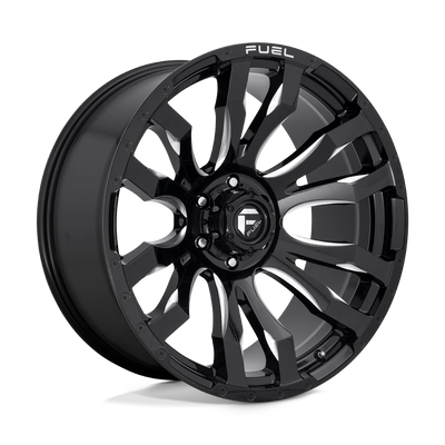 Blitz - 17in, Cast Aluminum, Gloss Black Milled, 17X9, 6X5.5, -12mm, 885463870519,, 885463870519