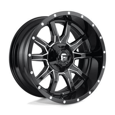 Vandal - 20in, Cast Aluminum, Gloss Black Milled, 20X9, 5X5.5/150, 1mm, 885463863528,, 885463863528