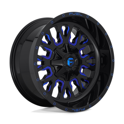 Stroke - 20in, Cast Aluminum, Gloss Black Blue Tinted Clear, 20X10, 6X135/5.5, -19mm, 885463867106,, 885463867106