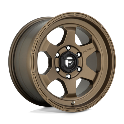 Shok - 17in, Cast Aluminum, Matte Bronze, 17X9, 6X5.5, 20mm, 885463869209,, 885463869209