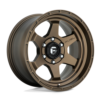 Shok - 18in, Cast Aluminum, Matte Bronze, 18X9, 6X5.5, 1mm, 885463869308,, 885463869308