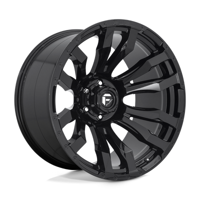 Blitz - 20in, Cast Aluminum, Gloss Black, 20X9, 8X6.5, 1mm, 885463872131,, 885463872131
