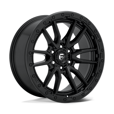 Rebel - 20in, Cast Aluminum, Matte Black, 20X9, 6X5.5, 20mm, 885463872902,, 885463872902