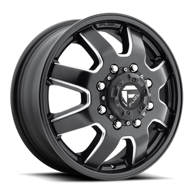 Maverick - 17in, Cast Aluminum, Matte Black Milled, 17X6.5, 8X200, 116mm, 885463840215,, 885463840215