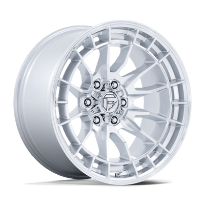 Revolt - 17in, Cast Aluminum, Hyper Silver W/ Machined Face, 17X8.5, 6X5.5, 25mm, 194933404018, SAE J2530 JWL VIA, 194933404018