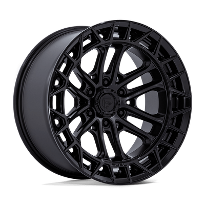 Celsius - 17in, Cast Aluminum, Matte Black W/ G-Blk Lip, 17X9, 6X5.5, -12mm, 194933368099, SAE J2530 JWL VIA, 194933368099