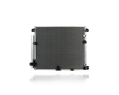 A/C Condenser For 3350 04-09 Cadillac SRX, 05-11 STS - With Tow Package, Extra Duty Cooling, and Receiver & Dryer