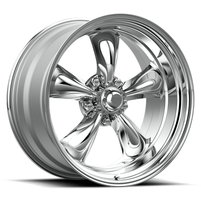 Torq Thrust II - 15in, Cast Aluminum, Polished, 15X7, 5X4.75, -6mm, 843962065287, SAEJ2530, 843962065287