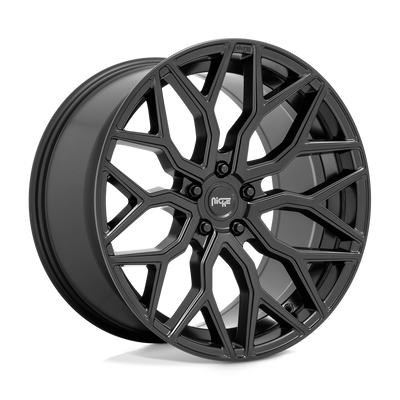 Mazzanti - 20in, Cast Aluminum, Matte Black, 20X9, 5X4.25, 38mm, 194933075263,, 194933075263