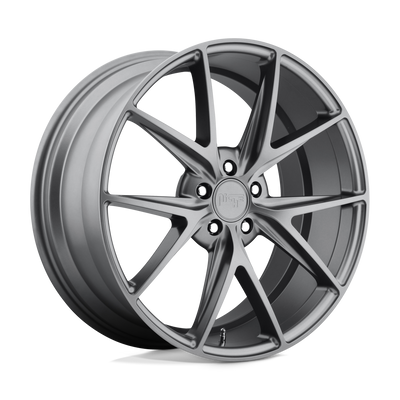 Misano - 19in, Cast Aluminum, Matte Gun Metal, 19X8.5, 5X4.5, 45mm, 885463877488,, 885463877488