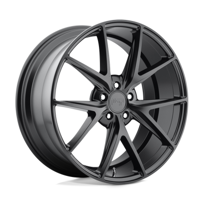 Misano - 19in, Cast Aluminum, Matte Black, 19X9.5, 5X4.5, 35mm, 885463878065,, 885463878065