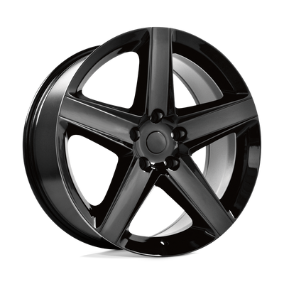 PR129 - 20in, Cast Aluminum, Gloss Black, 20X9, 5X5.0, 34mm, 757558119639, 757558119639