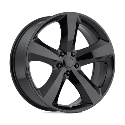 PR170 - 20in, Cast Aluminum, Gloss Black, 20X8, 5X115, 24mm, 757558649471, 757558649471