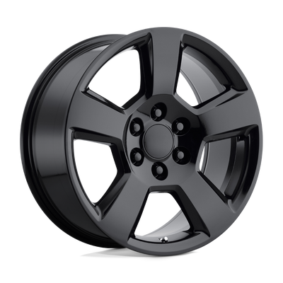 PR183 - 20in, Cast Aluminum, Gloss Black, 20X9, 6X5.5, 27mm, 757558665839, 757558665839