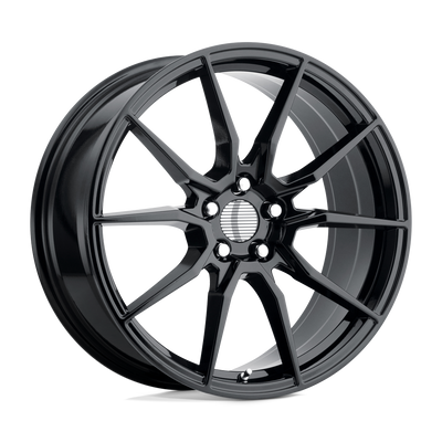 PR193 - 18in, Cast Aluminum, Gloss Black, 18X9, 5X4.5, 30mm, 757558760091, 757558760091