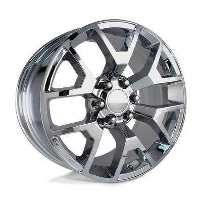 PR169 - 22in, Cast Aluminum, Chrome, 22X9, 6X5.5, 28mm, 757558649624, 757558649624