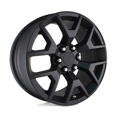 PR169 - 20in, Cast Aluminum, Matte Black, 20X9, 6X5.5, 27mm, 757558566822, 757558566822