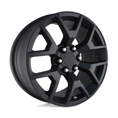 PR169 - 22in, Cast Aluminum, Gloss Black, 22X9, 6X5.5, 28mm, 757558649631, 757558649631