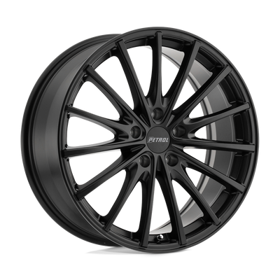 P3A - 18in, Cast Aluminum, Matte Black, 18X8, 5X100, 35mm, 195338032622, 195338032622