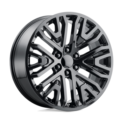 PR197 - 20in, Cast Aluminum, Gloss Black, 20X9, 6X5.5, 24mm, 757558760503, 757558760503