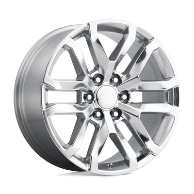 PR196 - 22in, Cast Aluminum, Chrome, 22X9, 6X5.5, 24mm, 757558760398, 757558760398