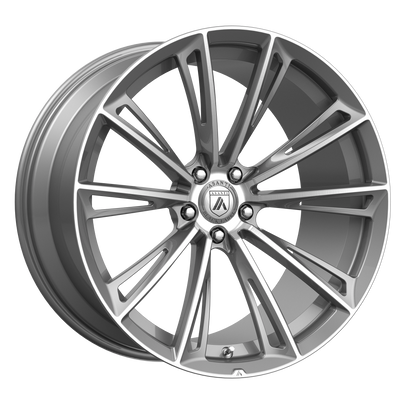 Corona - 20in, Flow Formed Aluminum, Titanium Brushed, 20X9, 5X120, 35mm, 194933025565, SAEJ2530, 194933025565