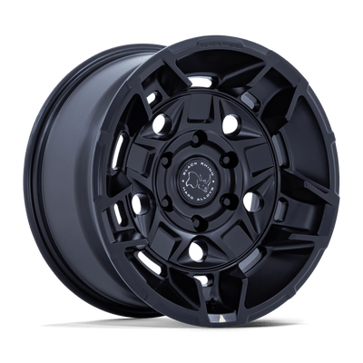 Guard - 17in, Cast Aluminum, Matte Black, 17X8.5, 5X4.5, 35mm, 194933401949, SAEJ2530, 194933401949