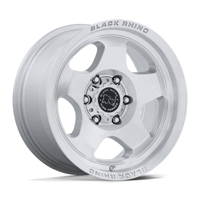 Sol - 17in, Flow Formed Aluminum, Gloss Silver W/ Machined Face, 17X8, 5X4.5, 20mm, 194933414338, SAEJ2530, 194933414338