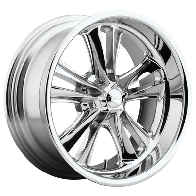 Knuckle - 17in, Cast Aluminum, Chrome Plated, 17X7, 5X4.75, 1mm, 885463875750, 885463875750