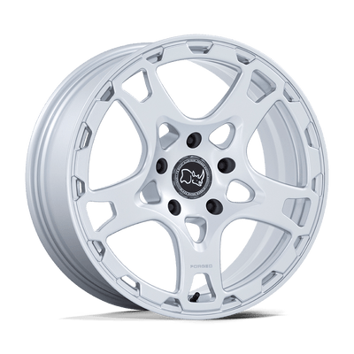 Klaue - 18in, Monoblock Forged, Matte Silver, 18X8, 5X130, 20mm, 194933327041, 194933327041