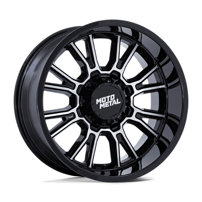 Legacy - 18in, Cast Aluminum, Gloss Black Machined, 18X9, 6X135/5.5, 1mm, 194933317745, SAE J2530 JWL VIA, 194933317745