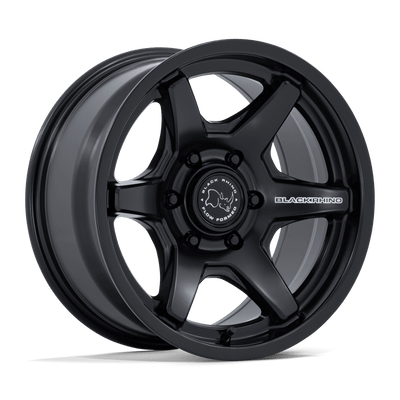 Kuma - 17in, Flow Formed Aluminum, Matte Black, 17X8.5, 5X5.0, 0mm, 194933420834, SAEJ2530, 194933420834