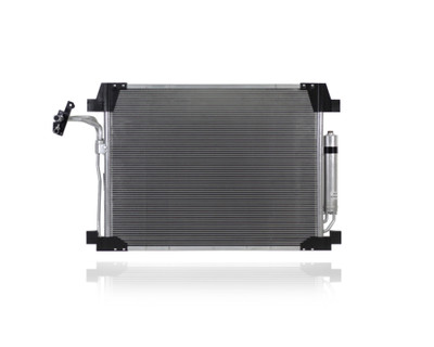 A/C Condenser For 3895 11-13 Infiniti M37/M56, 14-18 Q70/Q70L 3.7/5.6L - With Receiver & Dryer