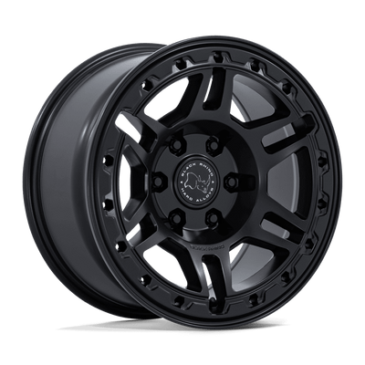 Vanguard - 17in, Cast Aluminum, Matte Black, 17X8.5, 6X5.5, 25mm, 194933435531, SAEJ2530, 194933435531