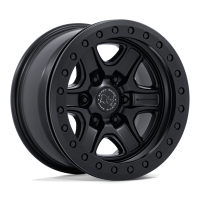 Echo Trail Lock Beadlock - 17in, Cast Aluminum, Matte Black, 17X8.5, 6X135, 25mm, 194933440429, SAEJ2530, 194933440429