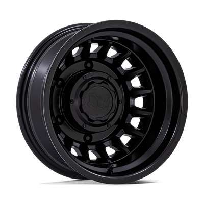 Aliso Dually - 16in, Cast Aluminum, Matte Black, 16X6, 6X205, -130mm, 194933387700, SAE J2530 JWL VIA, 194933387700